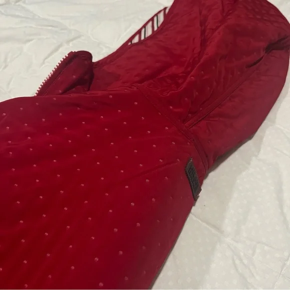 HILARY RADLEY - Vintage Red Quilted Jacket - Women’s L - Picture 11 of 13